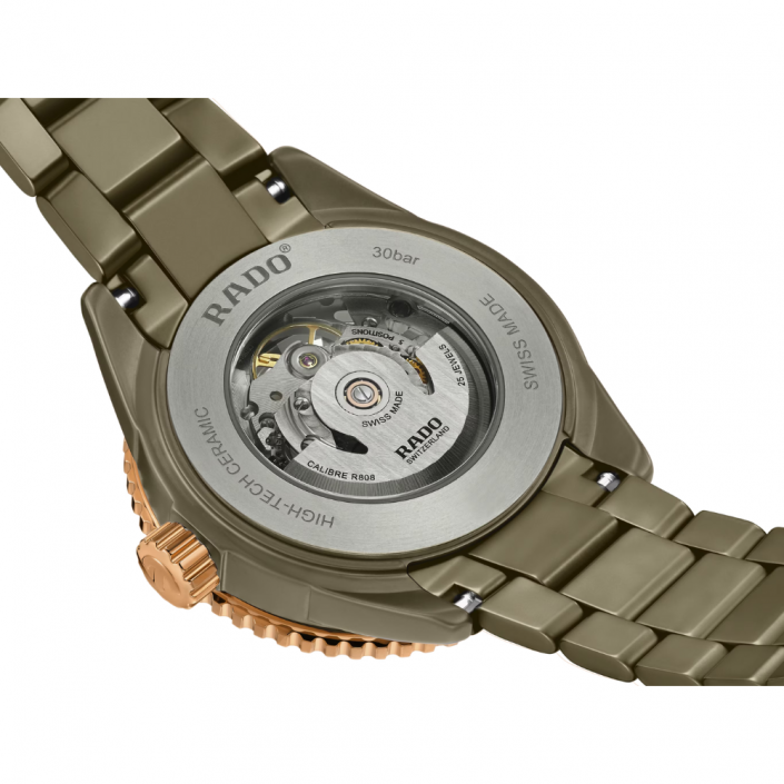 cookoo2 カーキ色 Rado Captain Cook High-Tech Ceramic Skeleton - Reloj Automático de
